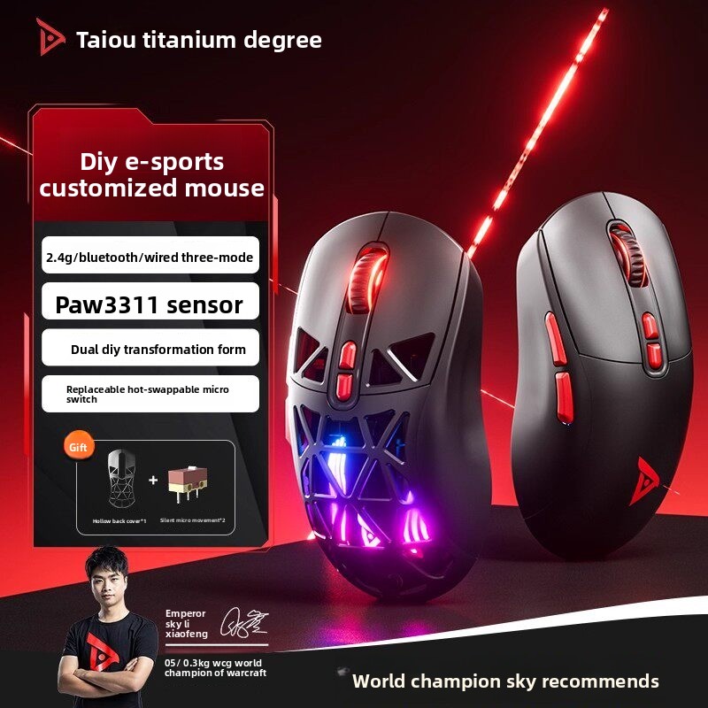 Pc Gaming Umbrella - Mysz gamingowa Taidu TSG809 Umbrella, bezprzewodowa