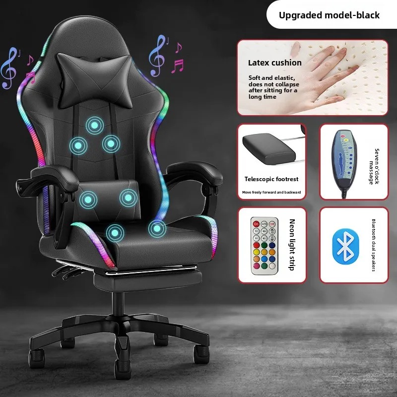 Gaming Speaker - Głośnik Bluetooth z podświetleniem, Wyświetlacz LED,