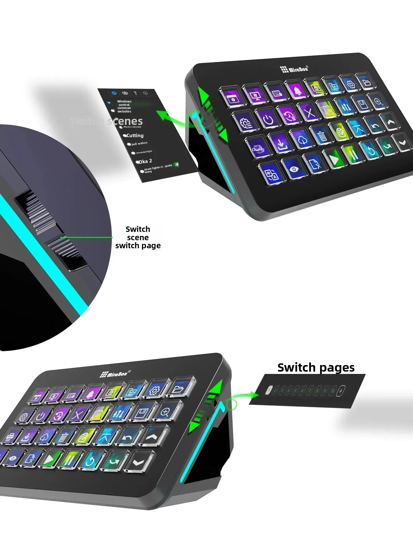 Mirabox XL Stream Deck Klawiat – Pc Gaming Live Streaming recenzja i cena