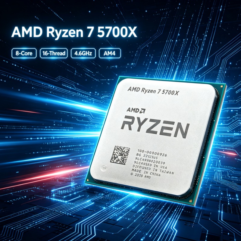 Procesor AMD Ryzen 7 5700X do  – Pc Gaming Desktop recenzja i cena