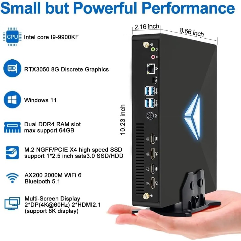 【Nowość】Mini Komputer Stacjona – Pc Gaming Desktop recenzja i cena