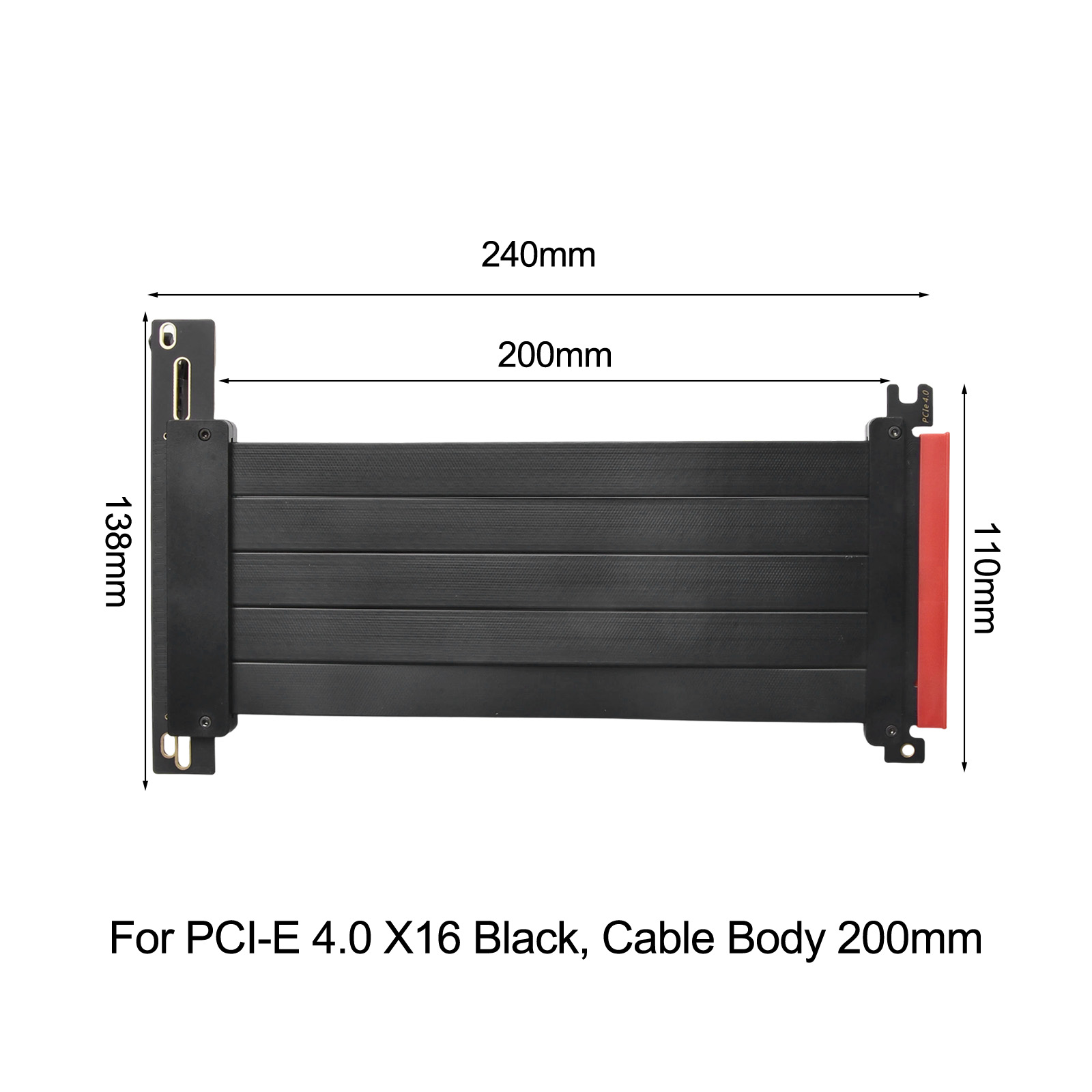Kabel przedłużający PCIe 4.0 X – Pcie Riser Cable recenzja i cena
