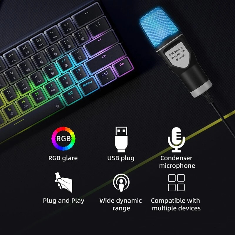 Profesjonalny mikrofon pojemno – Pc Gaming Live Streaming recenzja i cena