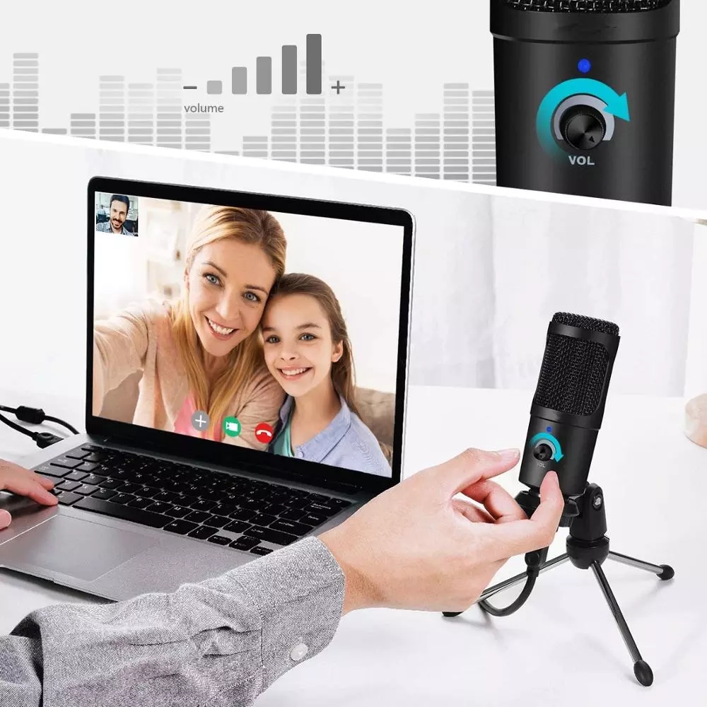 Mikrofon pojemnościowy USB Mik – Pc Gaming Live Streaming recenzja i cena