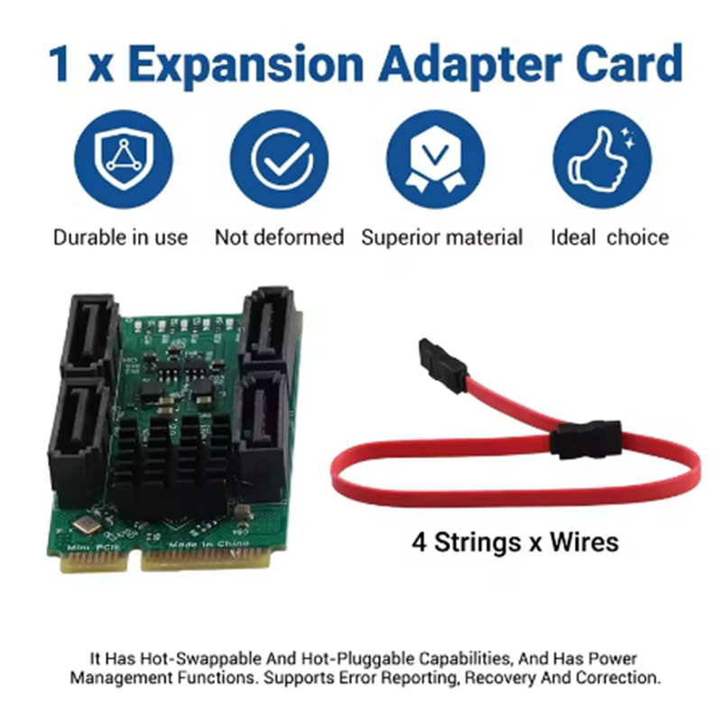 Karta rozszerzeń Mini PCI-E na – Pcie Riser Cable recenzja i cena