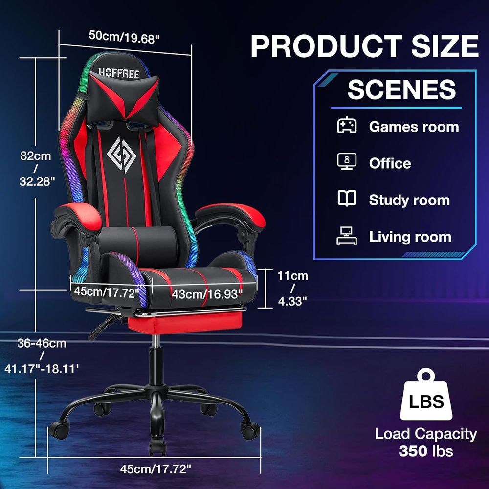 Krzesło gamingowe RGB z głośni – Gaming Speaker recenzja i cena