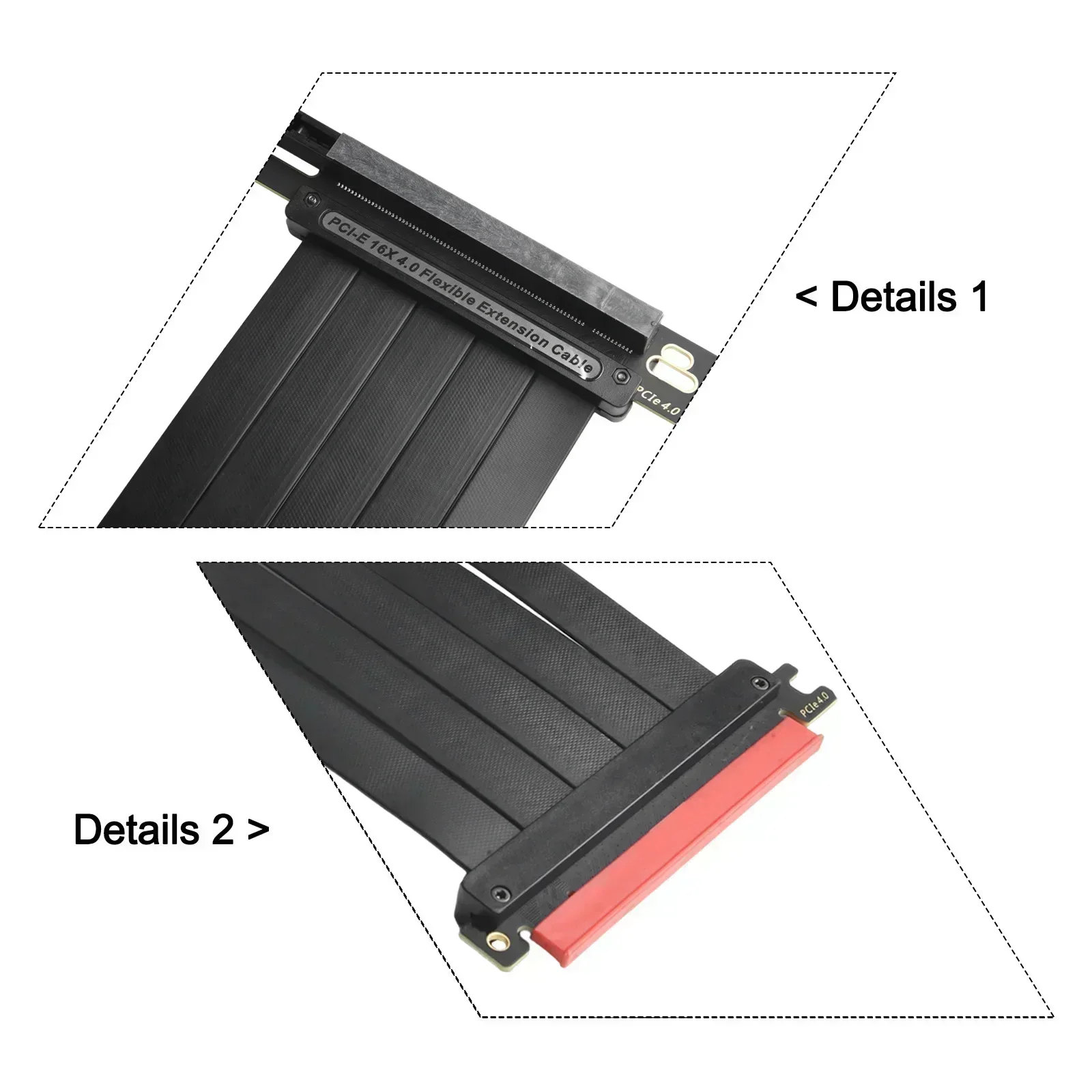 Kabel przedłużający TEUCER PCI – Pcie Riser Cable recenzja i cena