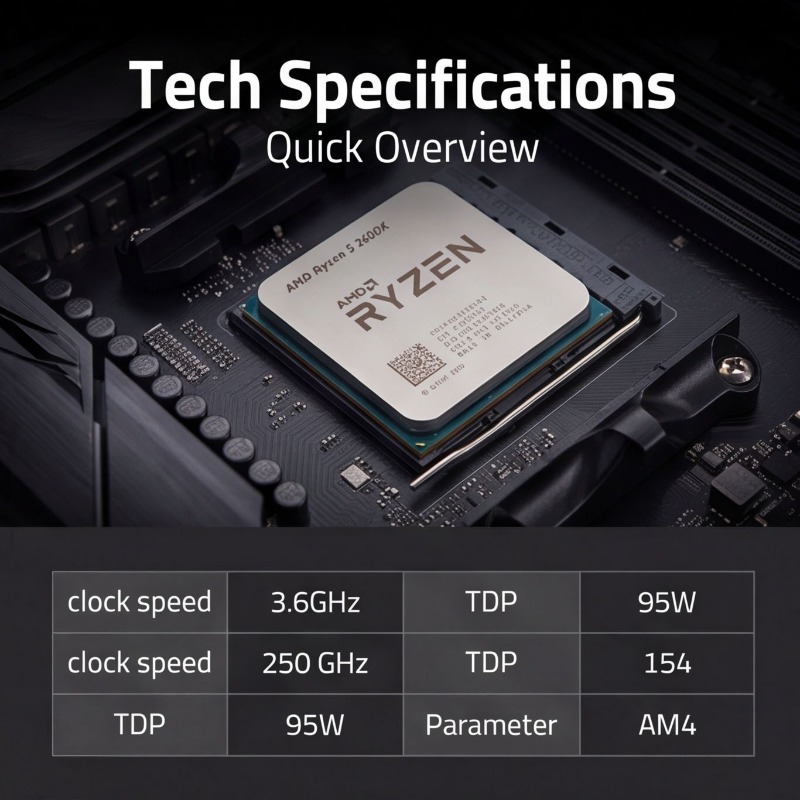 Procesor CPU z gniazdem AM4 R5 – Pc Gaming Desktop recenzja i cena