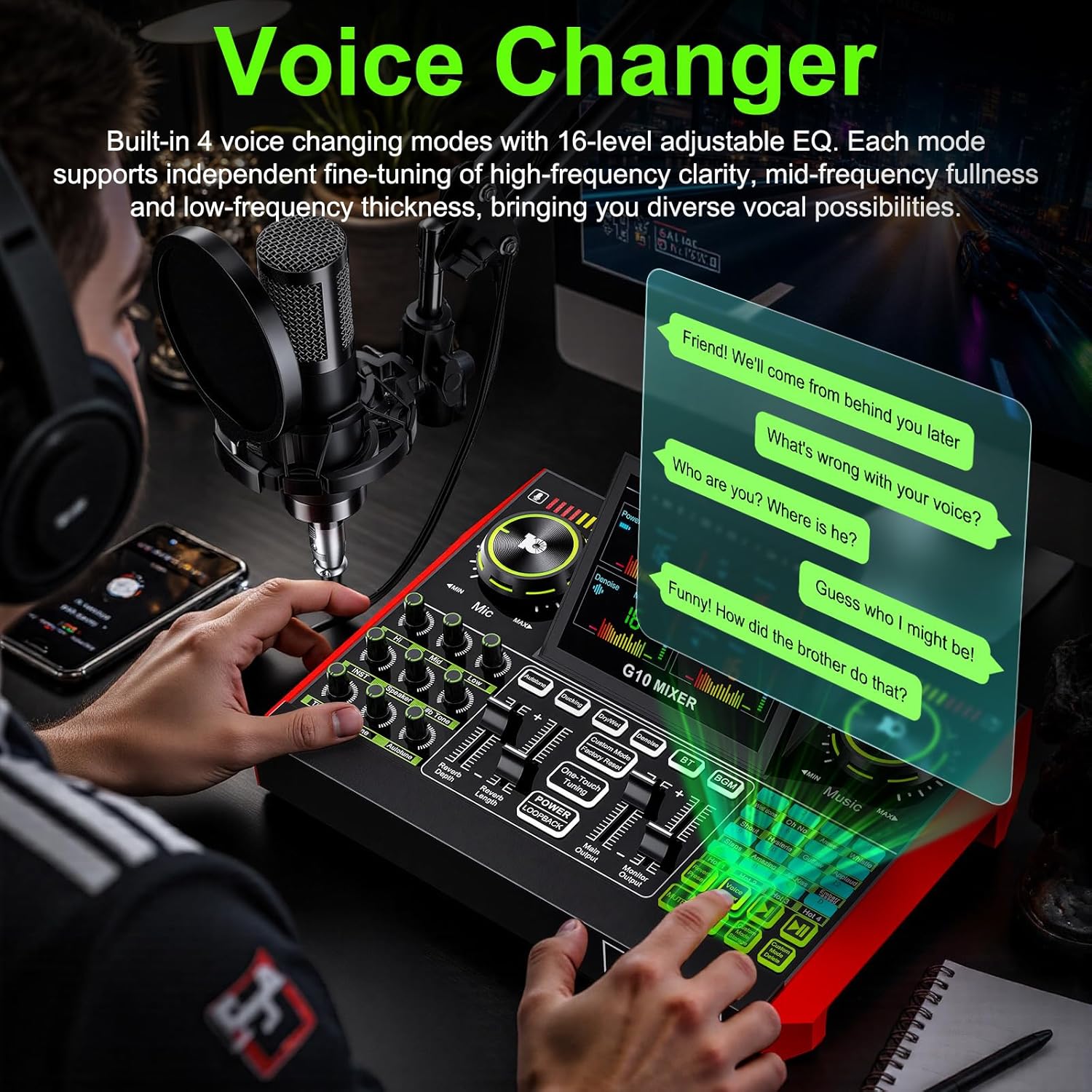 Tenlamp G10 Interfejs Audio do – Pc Gaming Live Streaming recenzja i cena