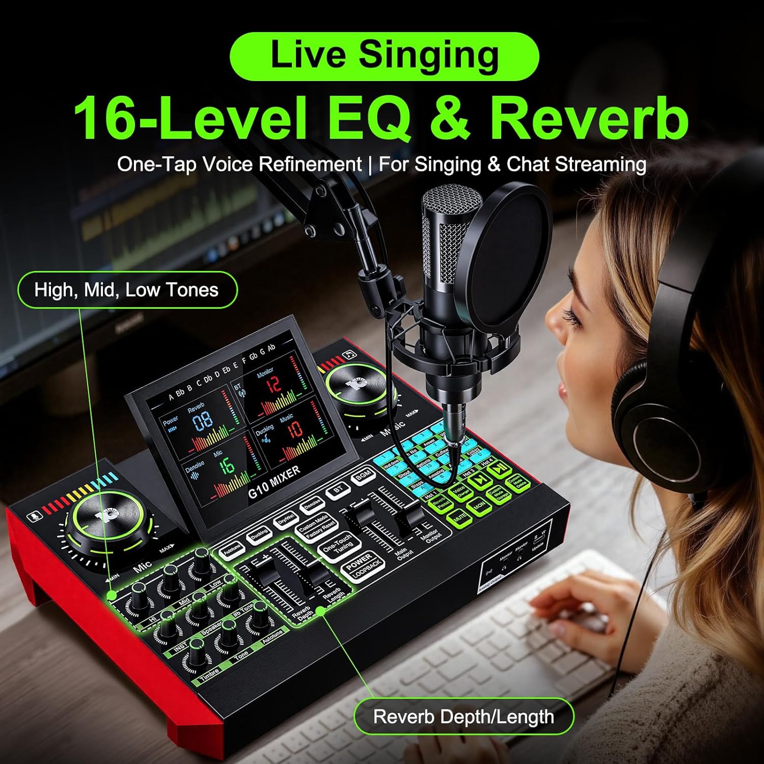 Tenlamp G10 Interfejs Audio do – Pc Gaming Live Streaming recenzja i cena