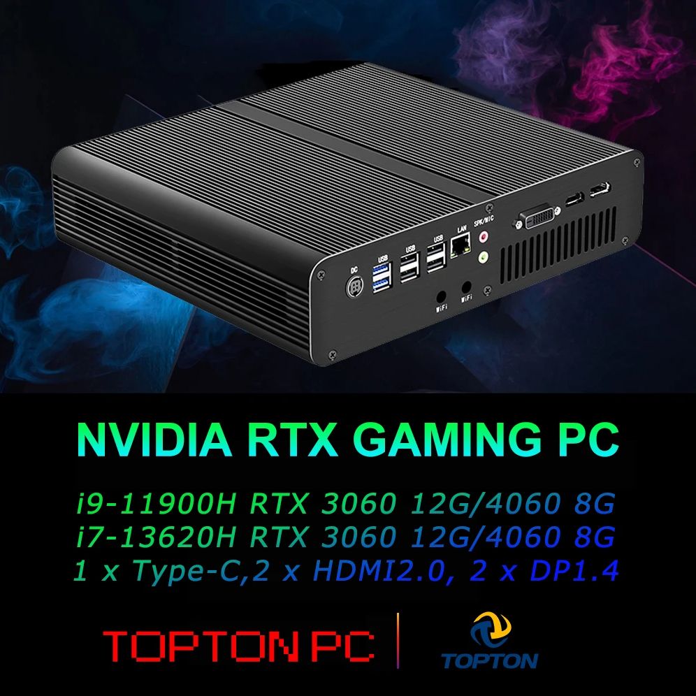 Topton V7 Gaming Mini PC Intel – Pc Gaming Nvidia 3060 recenzja i cena