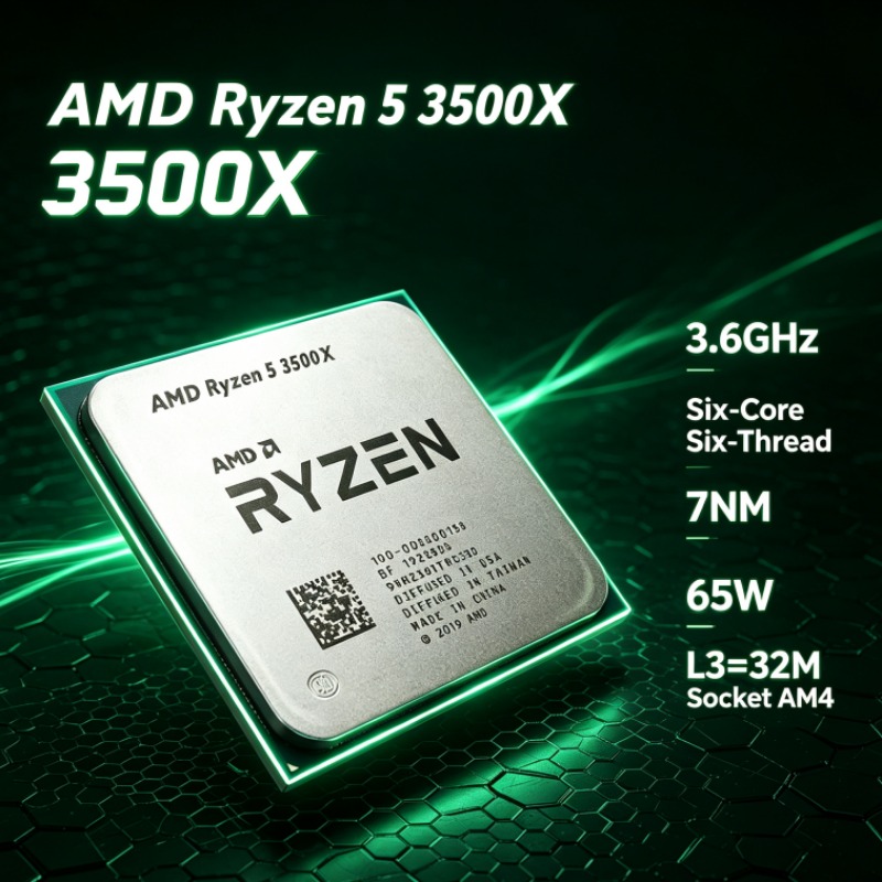 AMD R5 3500X 3.6GHz Sześciordz – Pc Gaming Desktop recenzja i cena